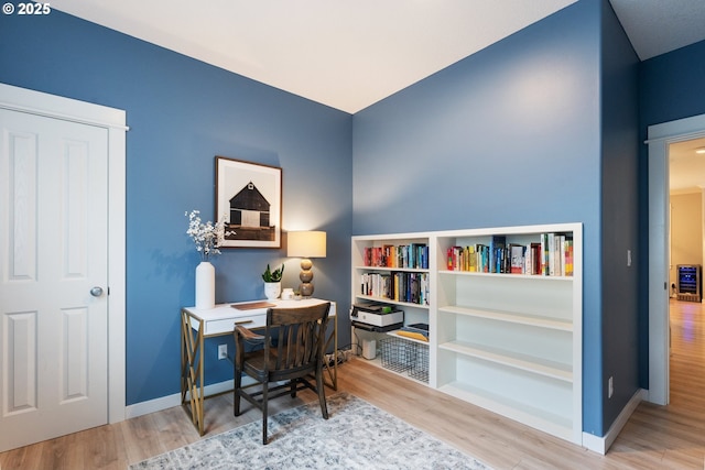 2233 NW Oxford St, Camas, WA 98607 - home office with wood finished floors and baseboards