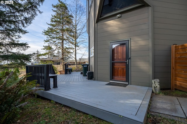 view of deck