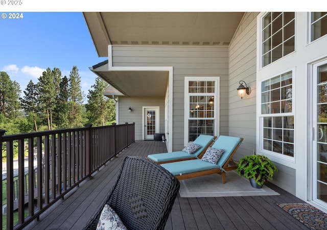 217 Deal Canyon Rd, La Grande, OR 97850 - view of deck