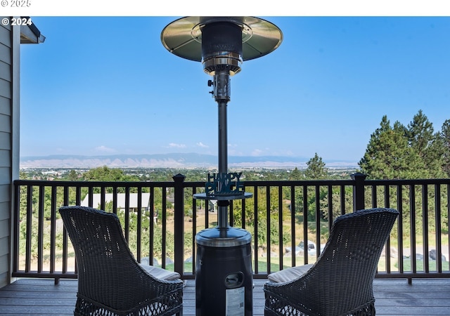 217 Deal Canyon Rd, La Grande, OR 97850 - view of wooden terrace
