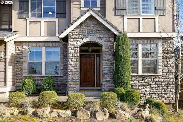 view of property entrance