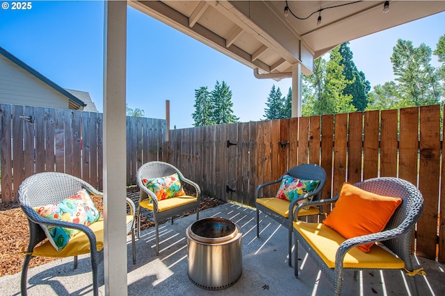 2250 Jeppesen Acres Rd, Eugene, OR 97401 - fenced backyard with a patio