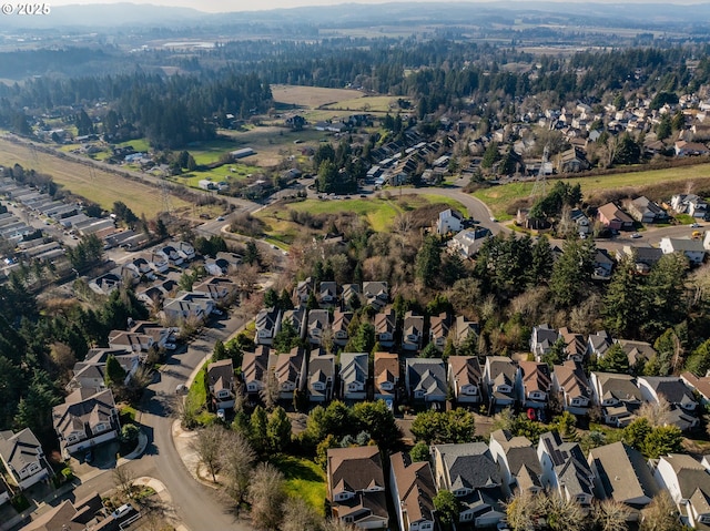 aerial view