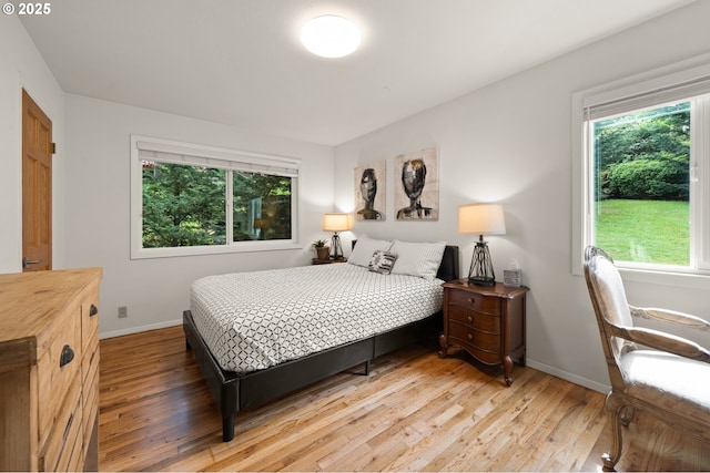 3144 Diane Dr, Lake Oswego, OR 97035 - bedroom featuring light wood-style flooring and baseboards