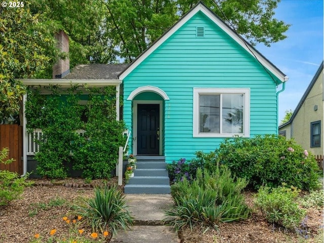 1716 N Rosa Parks Way, Portland, OR 97217 - bungalow featuring a chimney