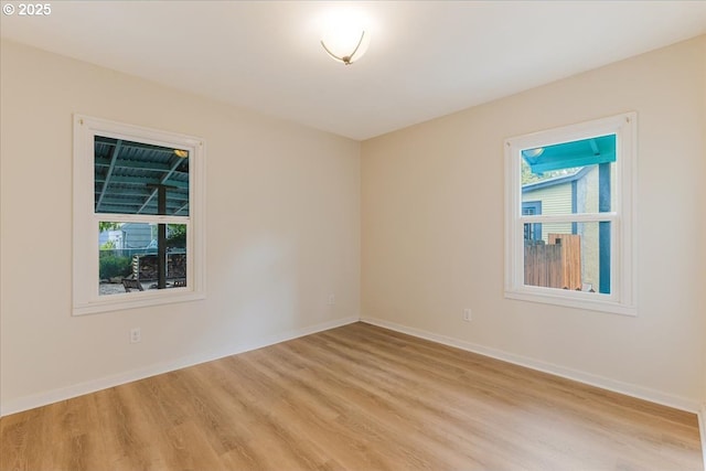 1716 N Rosa Parks Way, Portland, OR 97217 - spare room with light wood finished floors and baseboards