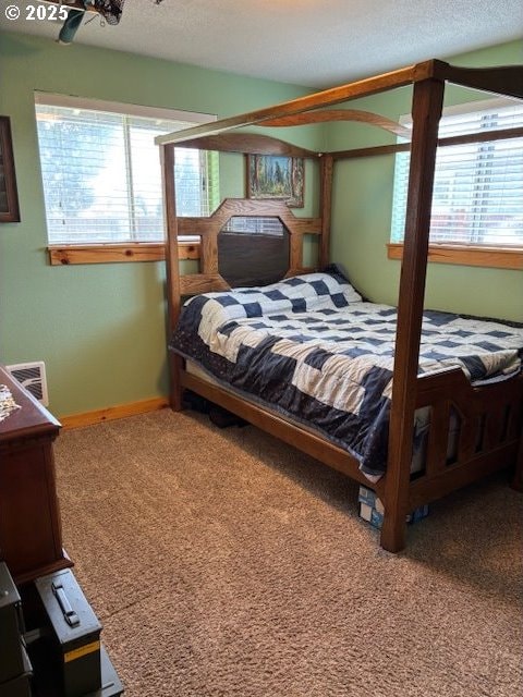 34851 Seavey Loop Rd, Eugene, OR 97405 - bedroom with carpet floors and multiple windows