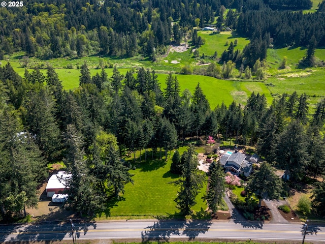 12720 S Carus Rd, Oregon City, OR 97045 - bird's eye view featuring a view of trees