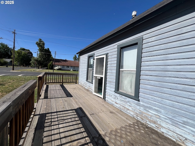 2909 College St, Baker City, OR 97814 - view of deck