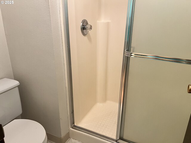 16042 Cornell St, Lake Oswego, OR 97034 - bathroom featuring a shower stall and toilet