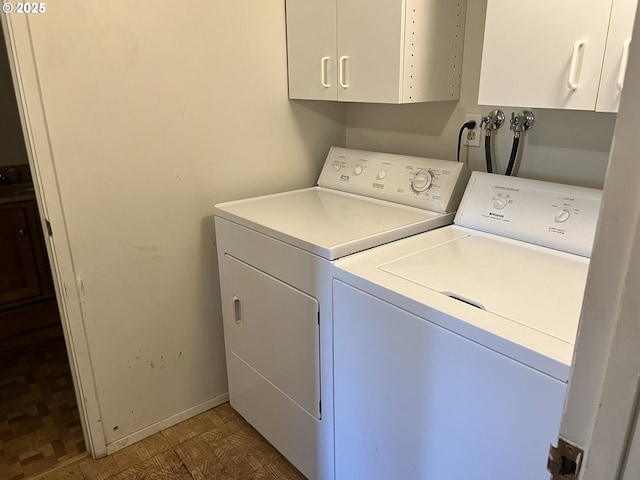 16042 Cornell St, Lake Oswego, OR 97034 - laundry area with cabinet space and washer and dryer