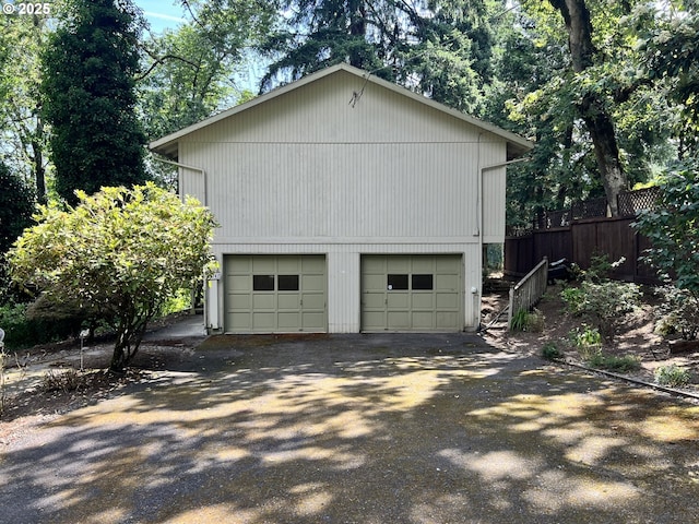 16042 Cornell St, Lake Oswego, OR 97034 - view of side of property with a garage