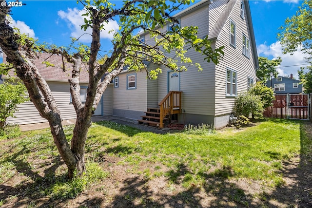 view of rear view of house
