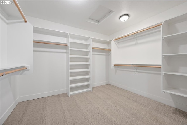 4015 NE 38th Ave, Portland, OR 97212 - walk in closet featuring attic access and carpet