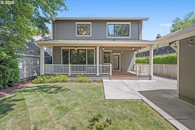 4015 NE 38th Ave, Portland, OR 97212 - back of house with a patio area and covered porch