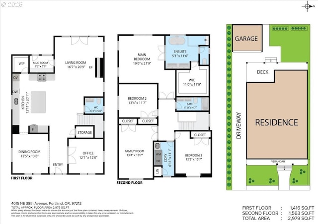 4015 NE 38th Ave, Portland, OR 97212 - view of home floor plan