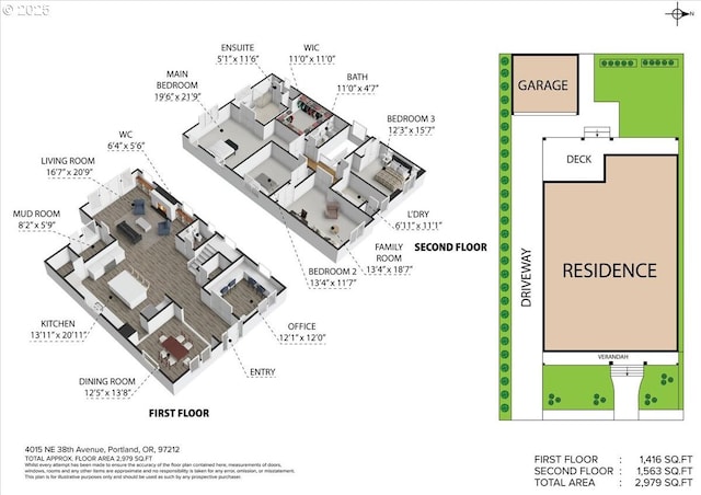 4015 NE 38th Ave, Portland, OR 97212 - view of home floor plan