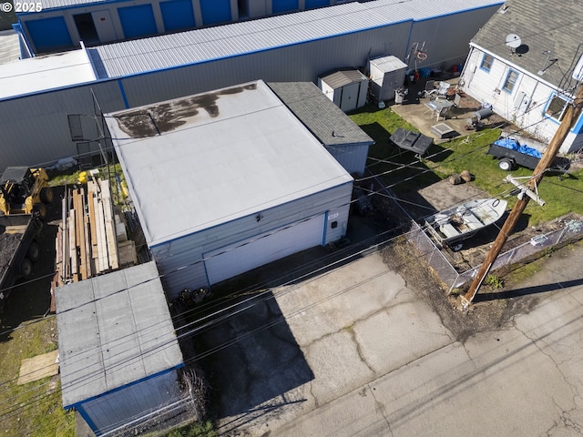8935 SE Stanley Pl, Portland, OR 97206 - birds eye view of property