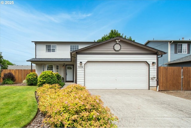 15314 NE 88th St, Vancouver, WA 98682 - traditional-style home with concrete driveway and an attached garage