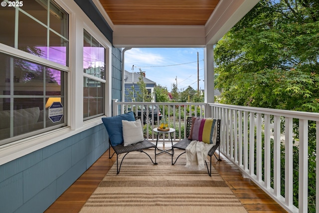 view of deck