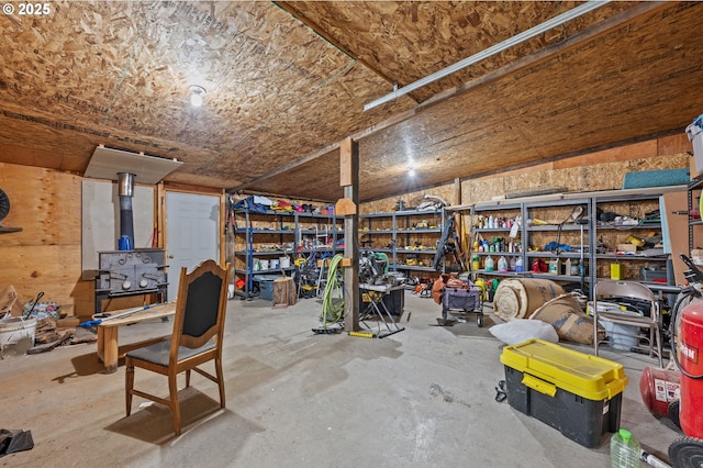 42224 Cupper Creek Rd, Kimberly, OR 97848 - below grade area featuring a workshop area