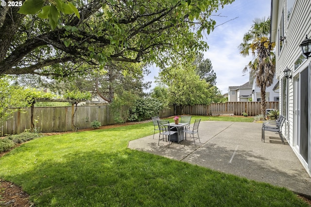 15178 NW Channa Dr, Portland, OR 97229 - view of yard with a patio area