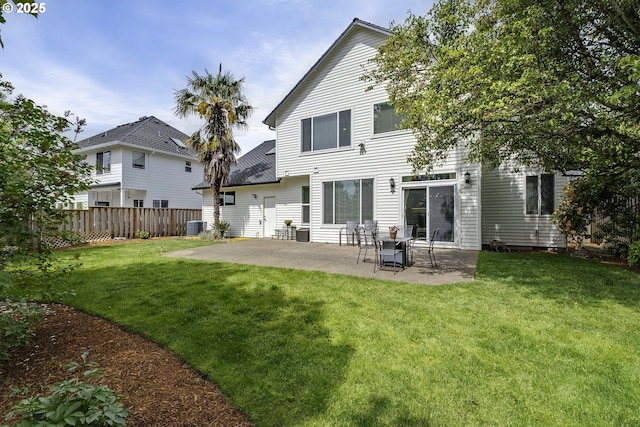 15178 NW Channa Dr, Portland, OR 97229 - back of house with a patio area and central AC unit
