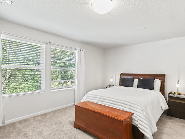 2421 S Trail View Ct, Ridgefield, WA 98642 - bedroom featuring carpet flooring, a textured ceiling, and baseboards