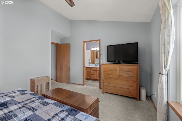 33447 SW Sequoia St, Scappoose, OR 97056 - bedroom with lofted ceiling and ensuite bathroom