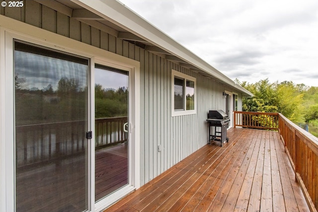 12190 SW Merestone Ct, Tigard, OR 97223 - wooden terrace featuring a grill