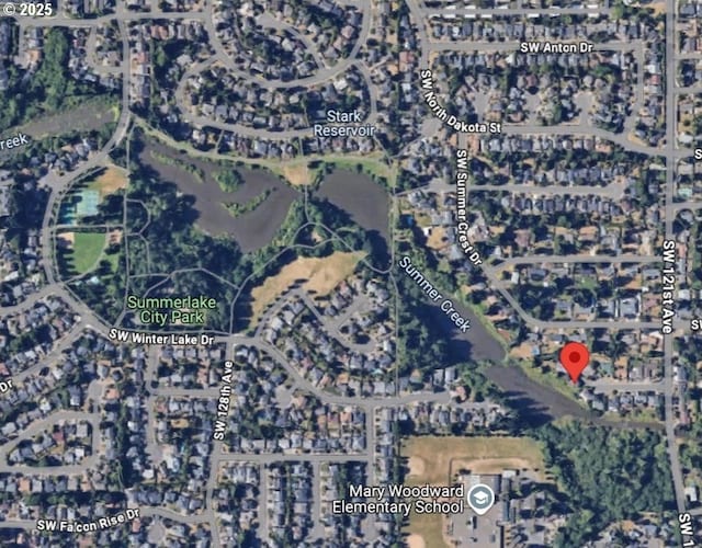 12190 SW Merestone Ct, Tigard, OR 97223 - aerial view of property's location