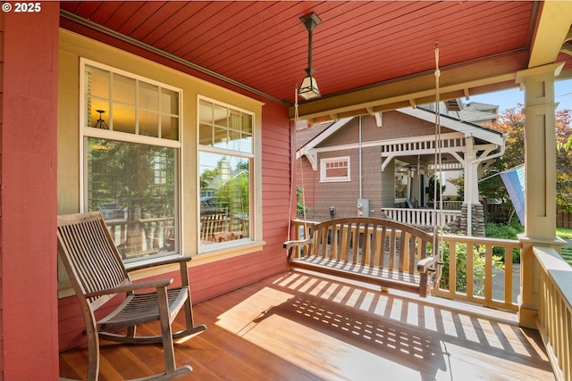 1620 NE Going St, Portland, OR 97211 - view of wooden porch