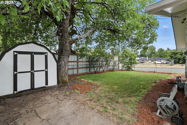 12130 SE Reedway St, Portland, OR 97266 - fenced backyard with a storage unit