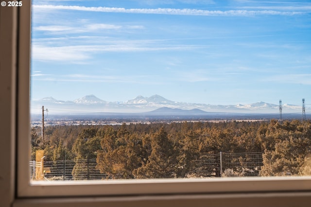 property view of mountains