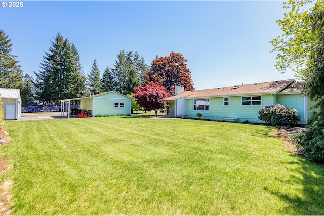 7735 Harpole St, Salem, OR 97317 - view of yard