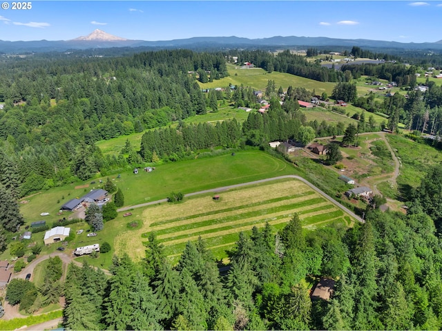 17222 SE Tickle Creek Rd, Boring, OR 97009 - view of property location featuring mountains and a forest