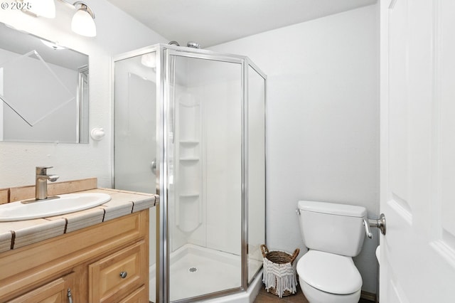 16510 SE Gordon St, Milwaukie, OR 97267 - full bathroom with vanity and a stall shower