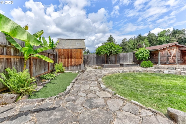 16510 SE Gordon St, Milwaukie, OR 97267 - fenced backyard featuring a storage shed