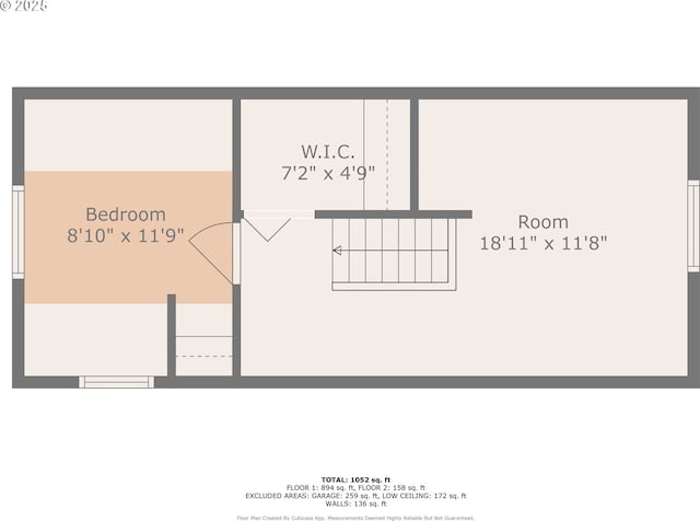 16510 SE Gordon St, Milwaukie, OR 97267 - view of room layout