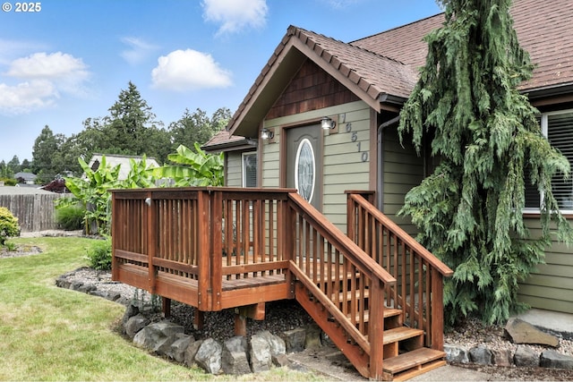 16510 SE Gordon St, Milwaukie, OR 97267 - view of wooden deck