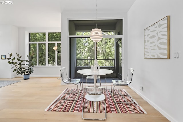 618 NW 12th Ave, Portland, OR 97209 - dining room featuring wood finished floors and baseboards