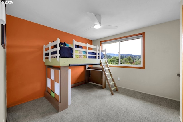 3765 Potter St, Eugene, OR 97405 - carpeted bedroom featuring a ceiling fan and baseboards