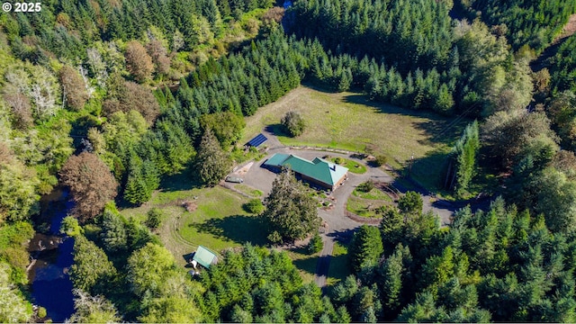 9602 Harlan Rd, Eddyville, OR 97343 - aerial view with a view of trees