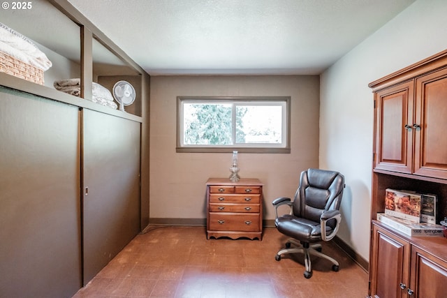 9602 Harlan Rd, Eddyville, OR 97343 - office space with baseboards and light floors