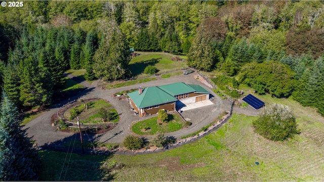 9602 Harlan Rd, Eddyville, OR 97343 - drone / aerial view with a view of trees