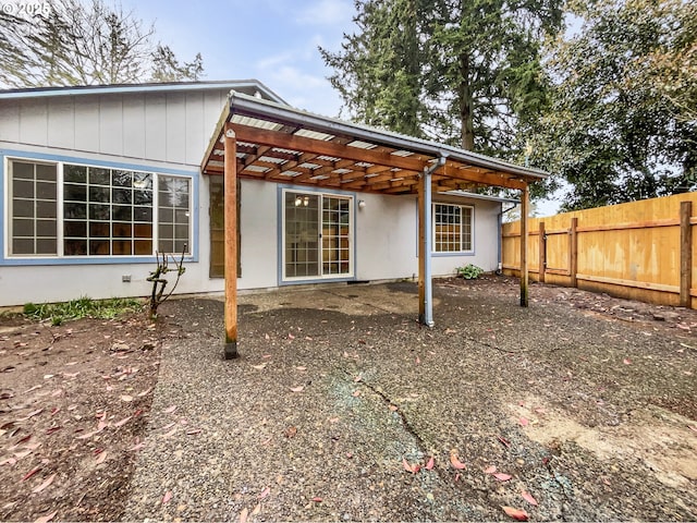 157 SE 205th Dr, Gresham, OR 97030 - back of property featuring a pergola and fence