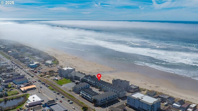 168 N Pacific St, Rockaway Beach, OR 97136 - aerial view of unending shoreline
