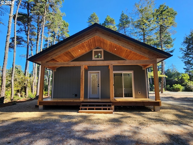 view of front of house