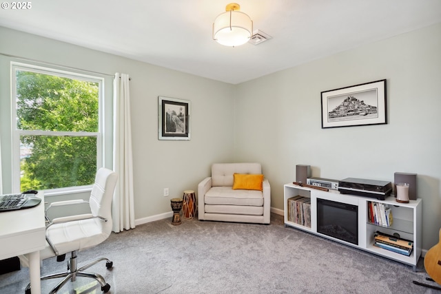 315 W 13th St, The Dalles, OR 97058 - office featuring carpet floors and baseboards