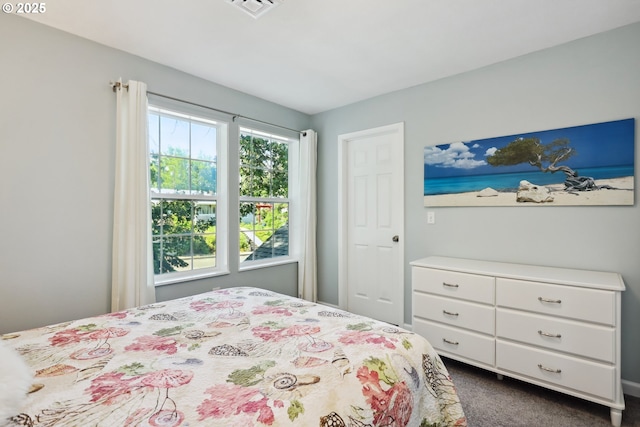 315 W 13th St, The Dalles, OR 97058 - bedroom featuring dark colored carpet